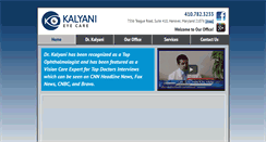 Desktop Screenshot of kalyanieye.com